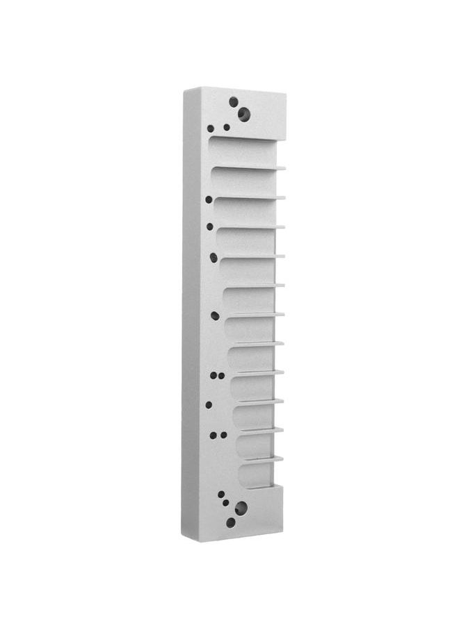 Thoraya Harmonica Comb 12‑Hole Chromatic Scale for HOHNER 270D Original 270 LA12 TOOTS Reed PlateSilver  - Image 4