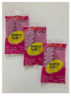 DORCO Dorco Soft Shaving Razor Double Blade 15 pcs  - Image 3