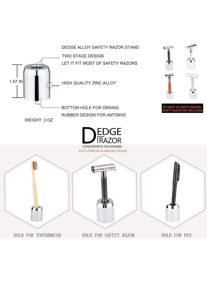 DEDGE Safety Razor Alloy Stand For Bathroom Accessory - Image 5