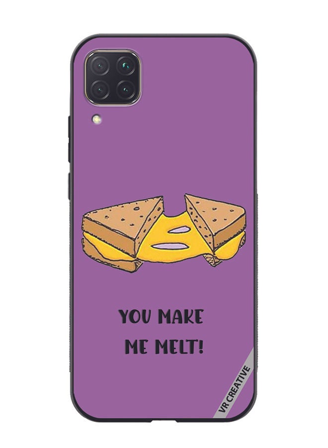 VR CREATIVE Protective Case Cover For Huawei Nova 7i/P40 Lite You Make Me Melt Design Multicolour - Image 1