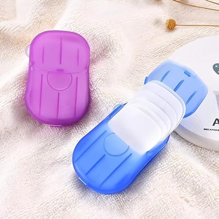 Generic Compact Travel Wipes, 20 Count, Disposable Hand Wipes with Unique Soap Chips, Perfect for Travel, Outdoor Activities, Hand Washing - Image 4