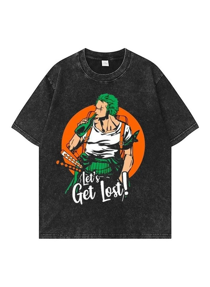 KUYING New One Piece Washed Used Large T-shirt  - Image 1