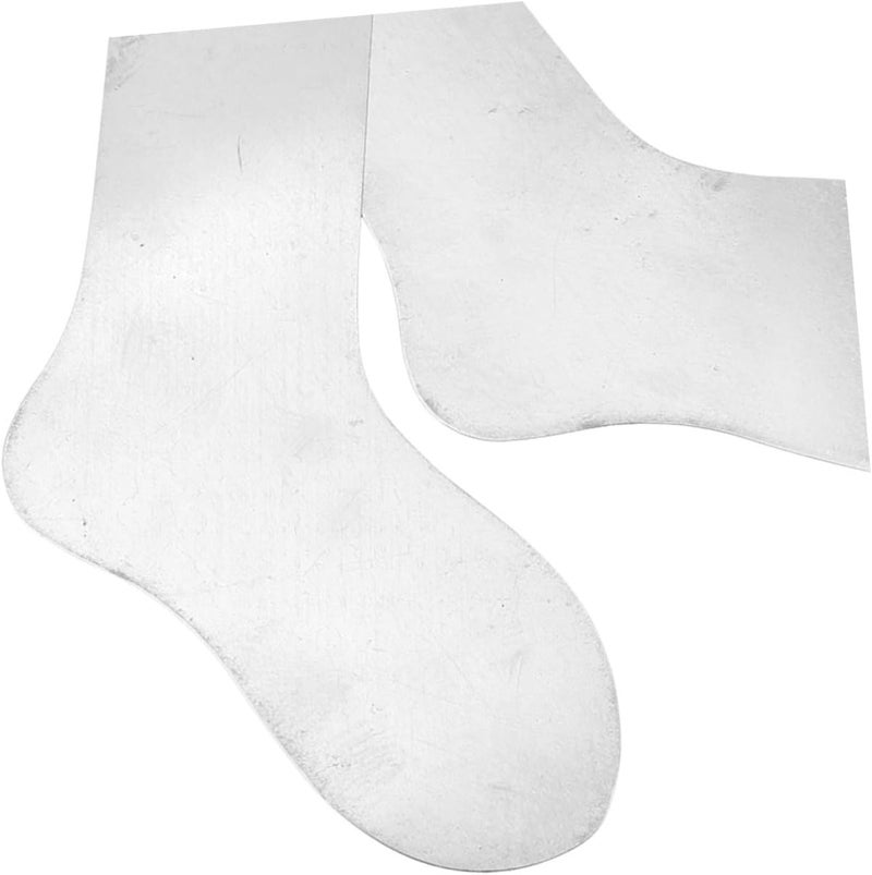 Housoutil 4pcs Aluminum Sublimation Sock Shaping Boards for DIY Dye Printing Durable Metal Jigs for Efficient Workflow Fit for Athletic Dress Socks - Image 5