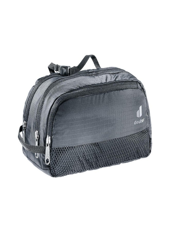 Deuter Wash Bag Tour III - Lightweight, Compact, and Durable Wash Bag for Travel, Expeditions, and Biking - Black - Image 1