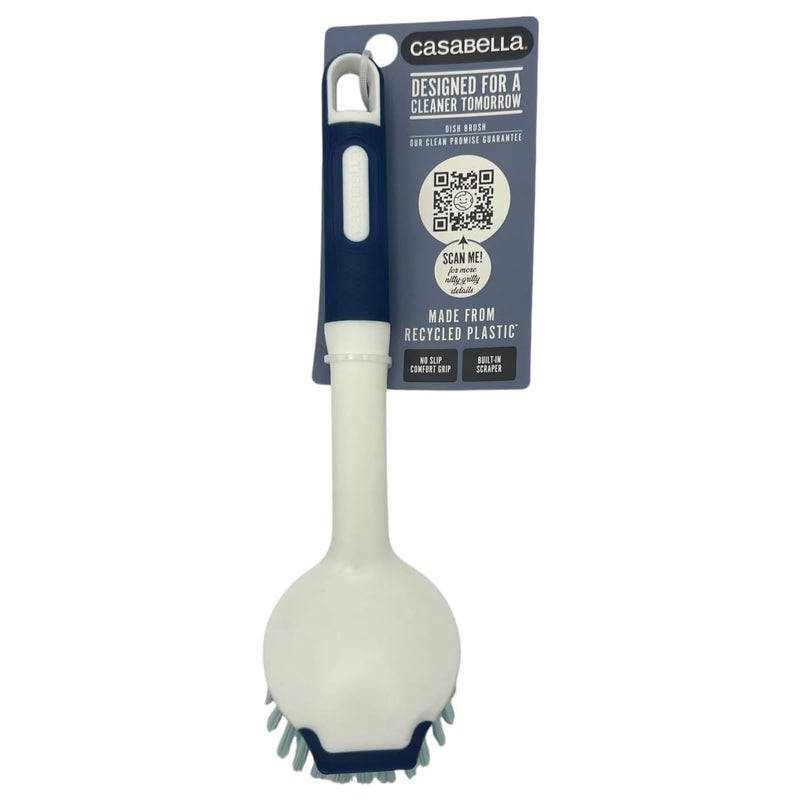 Casabella Round Brush Scrubber 1ea, Assorted Colors - Image 2