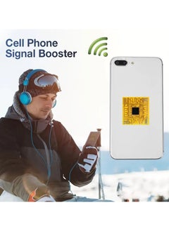 Generic A Mobile Phone Network Signal Extender Sticker That Enhances The Weak Network Signal Of Your Mobile Phone In Remote Areas Or Isolated Places Compatible with all Mobile Phones Without Batteries Suitable For Camping Travel Mountain Climbing And Activities Far From The Network  - Image 1