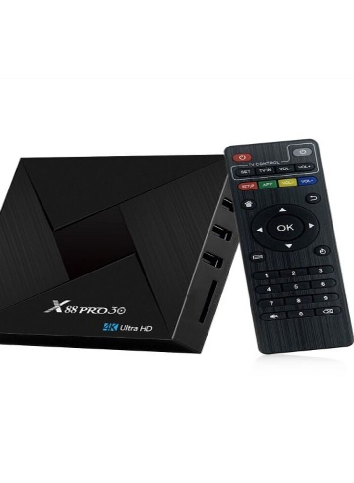 X88 PRO 30 Rockchip RK3318 Quad-Core Android 11.0 4GB RAM 32GB ROM Smart TV BOX 100M Ethernet WiFi HD 4K@60Hz  - Image 2