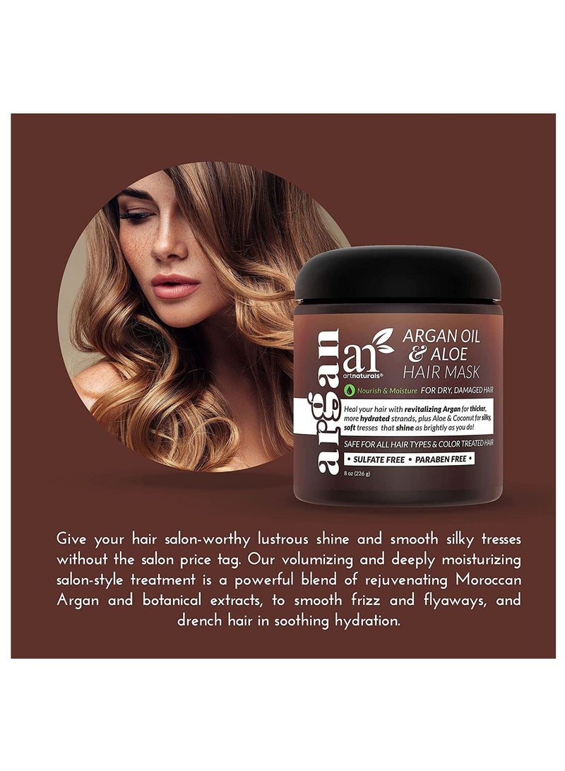 artnaturals Argan Oil Hair Mask 226g - Image 3