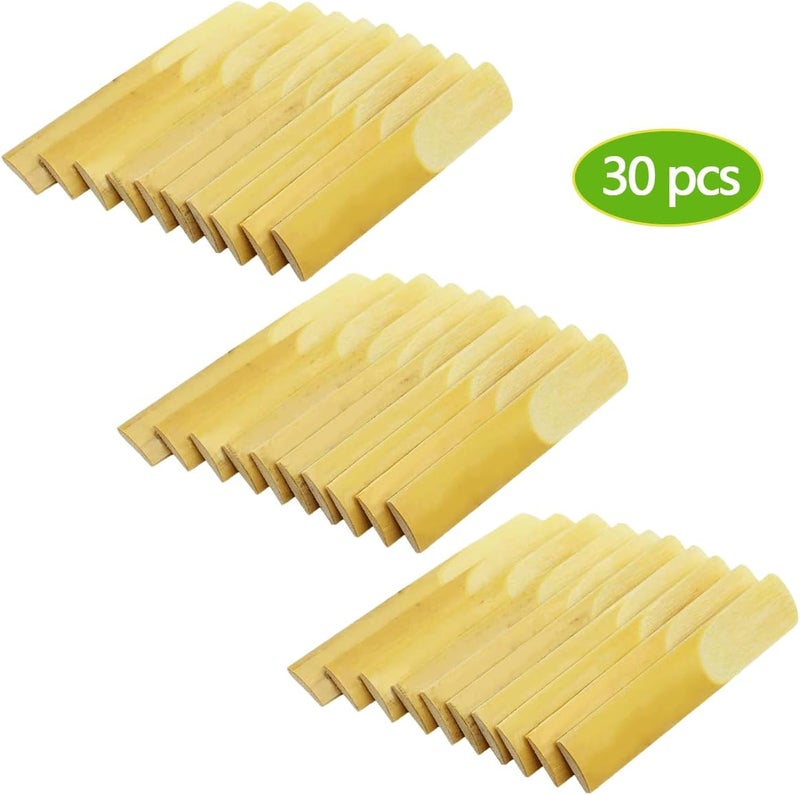 JYsun Alto Saxophone Reeds 30pcs Alto Sax Reeds Reed Strength 2.5 - Image 2