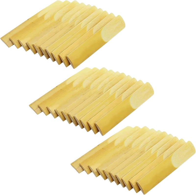 JYsun Alto Saxophone Reeds 30pcs Alto Sax Reeds Reed Strength 2.5 - Image 1