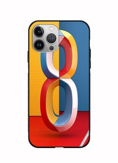 Protective Case Cover For Apple iPhone 11 Pro Max Number 8 Design Multicolour