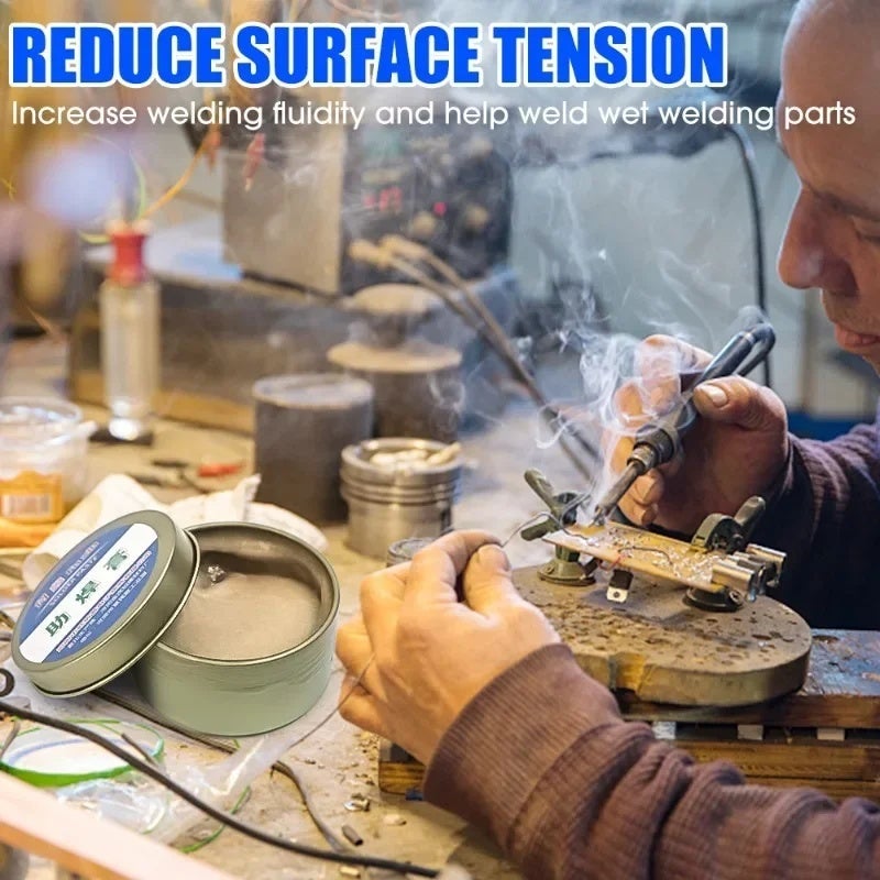 Fuxin Solder Paste Rosin Flux Scaling Powder Low Temperature Soldering Flux Lead-free Soldering Repair Paste for Electronic Component - Image 5
