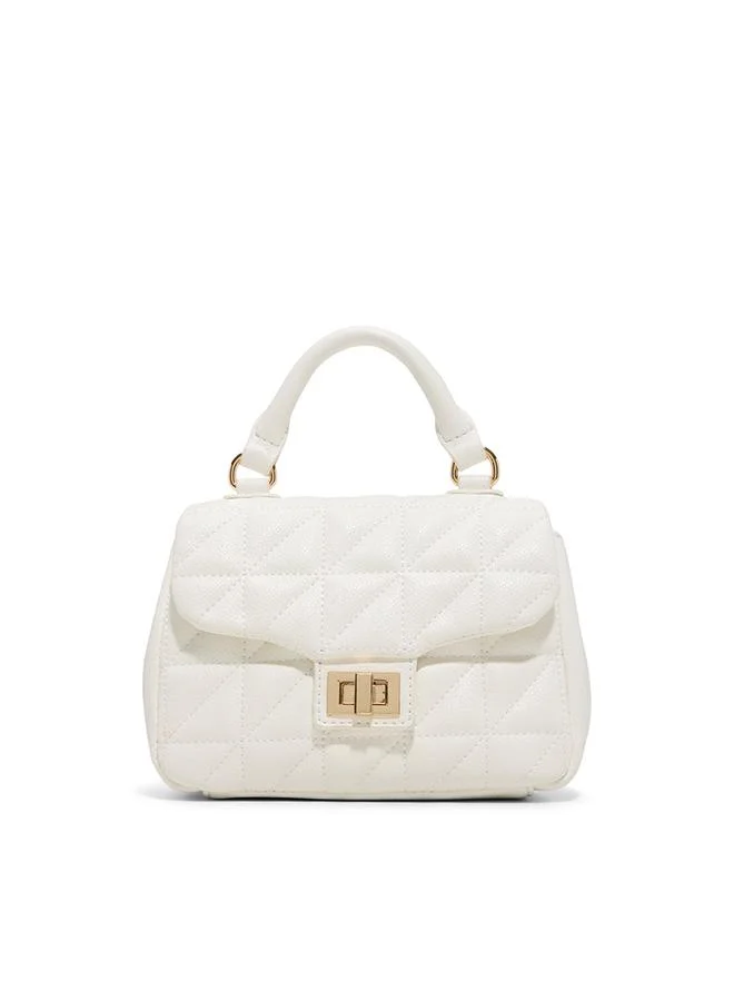 كول ات سبرنج Rosiee Ladies White Top Handle Bag