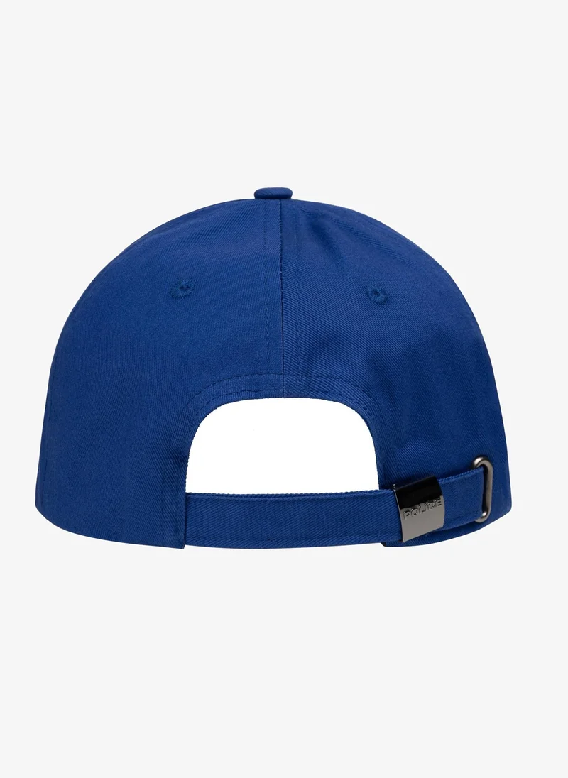 بوليس Police Gothic Monogram Cotton Baseball Cap - Cobalt Blue