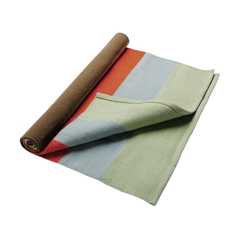 Hugger Mugger Cotton Yoga Rug - Sonoma Desert - Absorbent, Grippy Tight Weave, Ashtanga and Hot Yoga Rug, Helps with Slippery Hands and Feet - Image 3