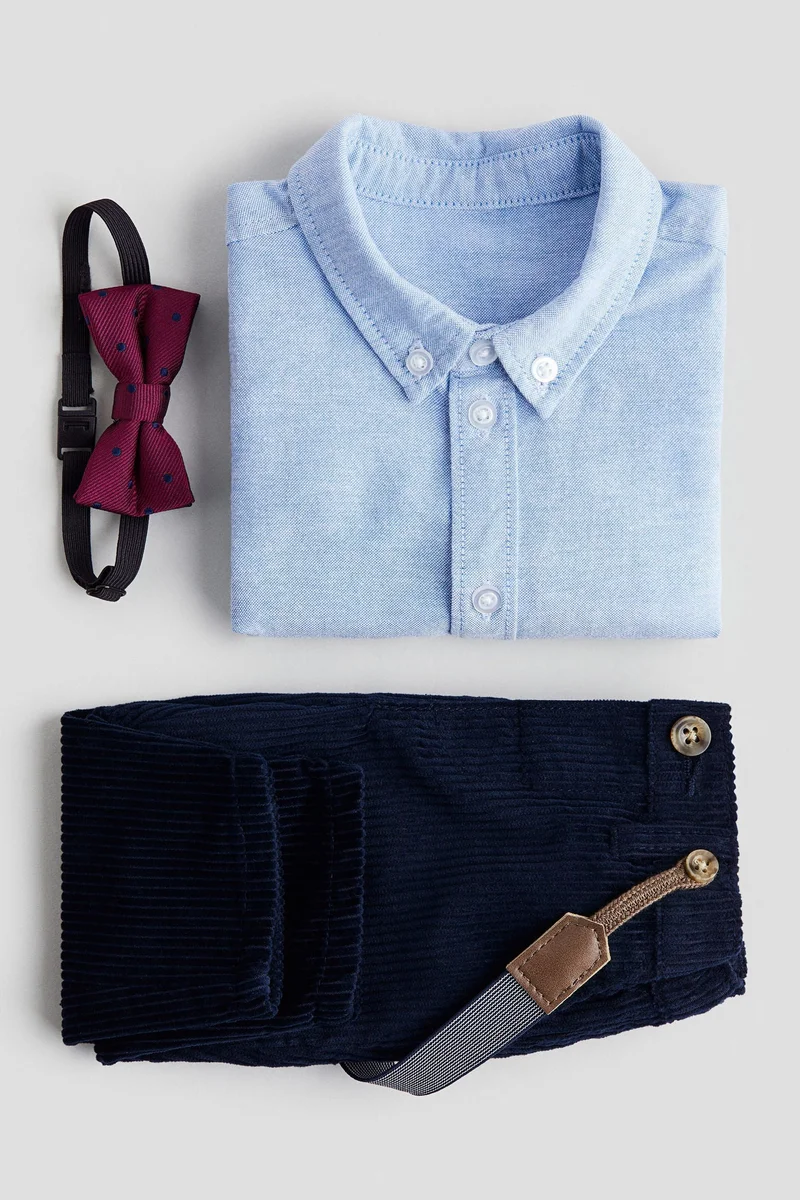 اتش اند ام طقم أنيق - عبوة من 3 قطع