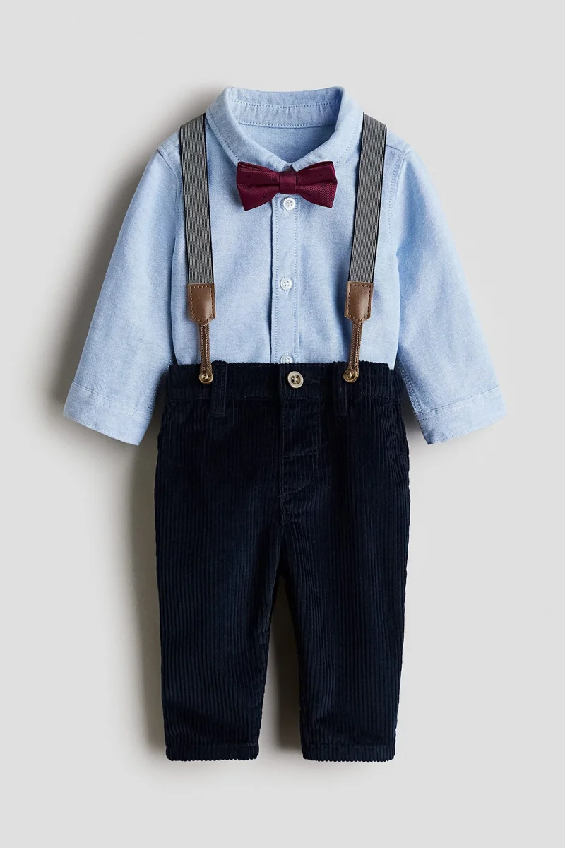 اتش اند ام طقم أنيق - عبوة من 3 قطع