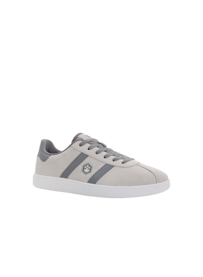 Lumberjack Frosty Men’s Sneakers – Sand Suede/PU Casual Lace-Up Shoes with White Sole | Lightweight Stylish Everyday Trainers - Image 2