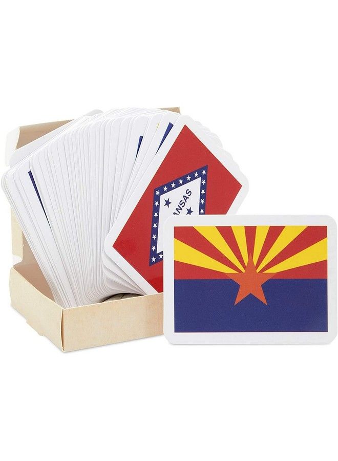 Blue Panda 50 Us States And Capitals Flash Cards For Kids (2.5 X 3.5 In) - Image 4