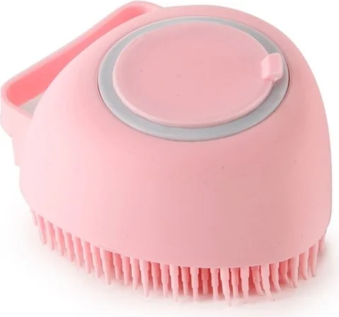 Keluofu Puppy Dog Cat Bath Massage Gloves Brush Soft Safety Silicone Care Comb(From Overseas)