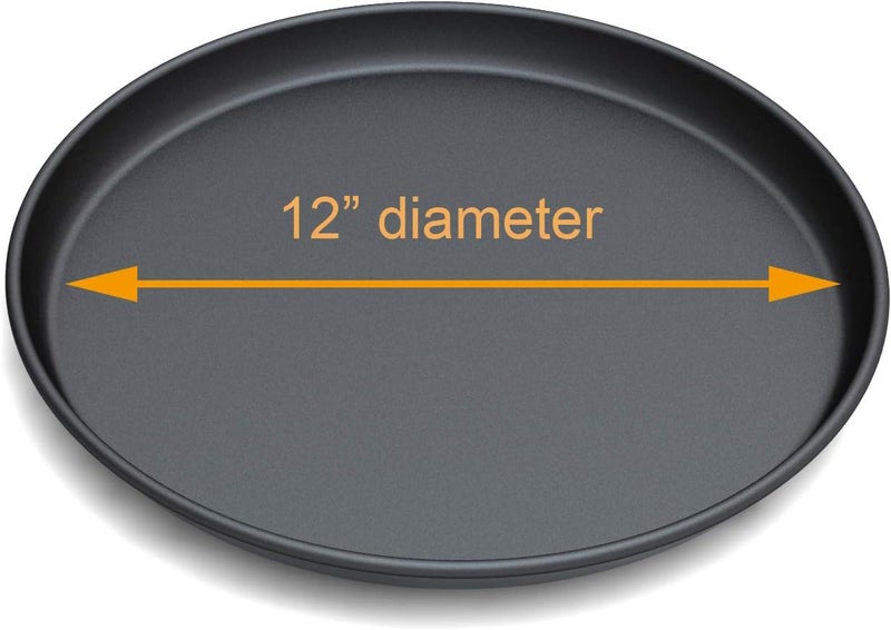 MACONEE 12inch Universal Microwave Crisper Pan/Microwave Cookware Crispy Plate Fry Pan, Microwave Cooker for Reheat Frozen Pizza, Chicken Nuggets French Toast with Crisp Effect! - Image 3