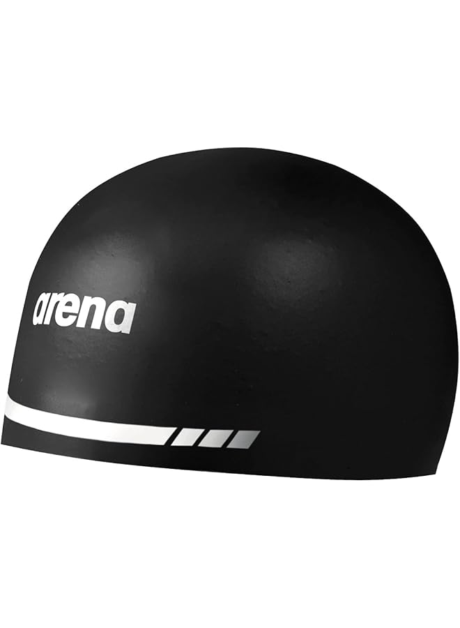 arena 3D Soft Usa Unisex Racing Swim Cap For Women And Men 100% Silicone Wrinkle Free Adaptive Fit - Image 1