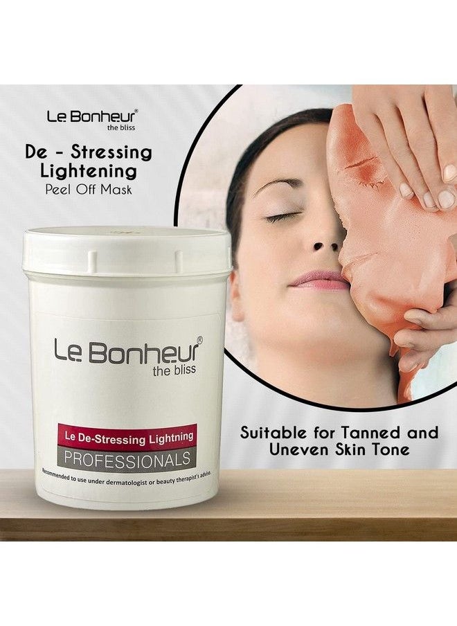 Le Bonheur.. Le Bonheur Peel Off Mask De Stressing Lightening ; Men & Women ; Pack Size: 400 Gm  - Image 5