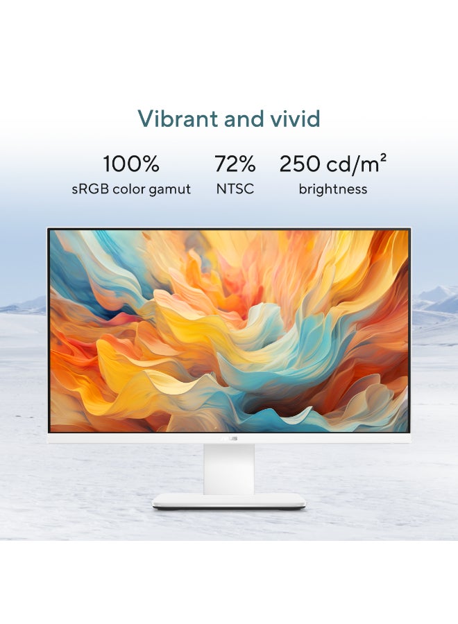 ASUS V400 AiO 23.8-Inch FHD Display, Intel Core 5 210H Processor/16GB RAM/512GB SSD/Windows 11 Home white - Image 3
