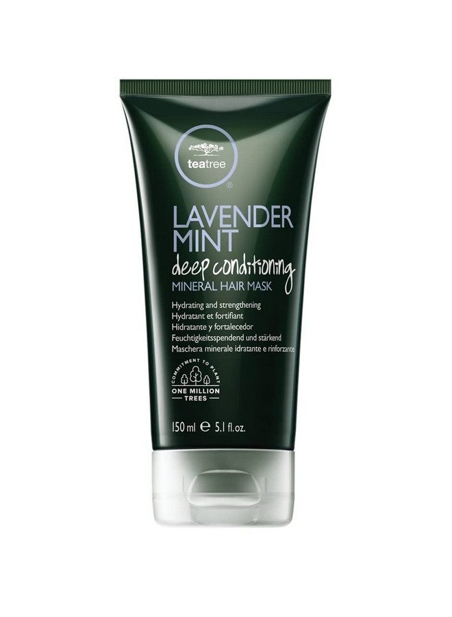 Tea Tree Lavender Mint Deep Conditioning Mineral Hair Mask, Hydrates + Strengthens, For Coarse + Dry Hair, 5.1 fl. oz - Image 1