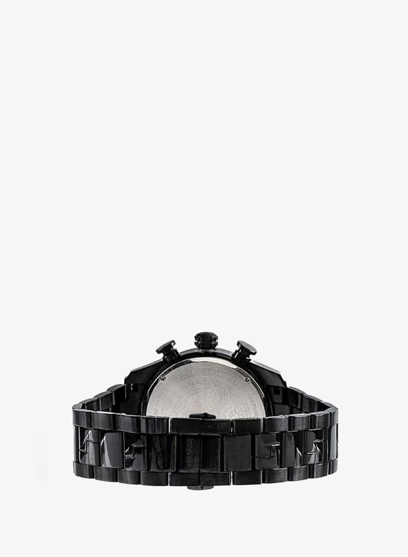 Versace Black V-Ray Movement Vertime Blue Dial Watch for Men | Best Price UAE