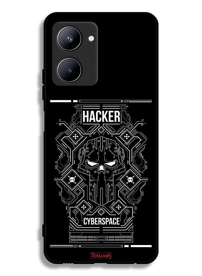 Tolwak Realme C33 Protective Case Cover Cyberspace - Image 2