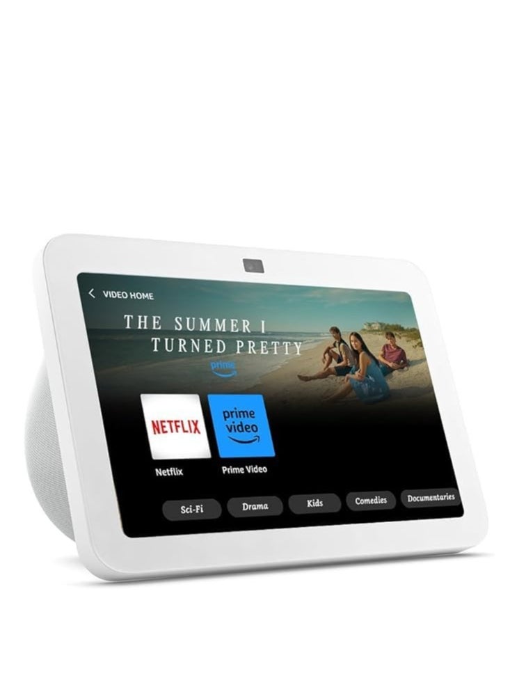 ECHO - Echo Show 8 (3rd Generation 2023 Release) Smart Display Glacier White - Image 1