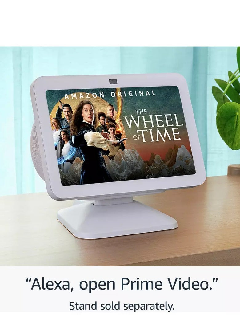 ECHO - Echo Show 8 (3rd Generation 2023 Release) Smart Display Glacier White - Image 1