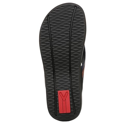 Vionic صندل فليب فلوب للرجال من فيونيك، أزرق/بني، 9 - Image 5
