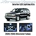 XTREME VISION XtremeVision Chevy Tahoe 2000-2006 (18 Pieces) Cool White Premium Interior LED Kit Package + Installation Tool  - Image 2