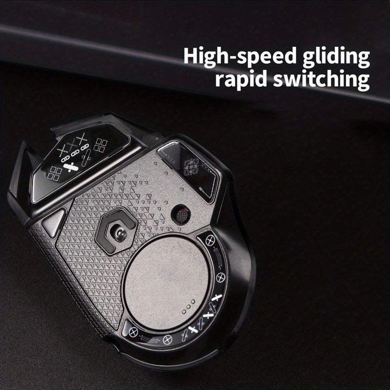 زجاج بنمط الأرض لتزلّفات فأرة الكمبيوتر الخاصة بـ Logitech G502 اللاسلكي، وسادات ألعاب ناعمة ومتينة - Image 2