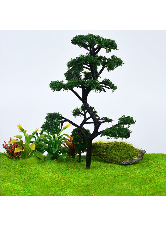 Sand Table Building Model Material Finished Tree Spruce Tree Trunk Manual Diy Landscaping Making Micro Landscape Scene-Color:1 12cm Finished Tree  - Image 3