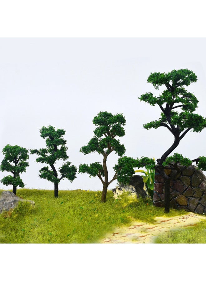 Sand Table Building Model Material Finished Tree Spruce Tree Trunk Manual Diy Landscaping Making Micro Landscape Scene-Color:1 12cm Finished Tree  - Image 2