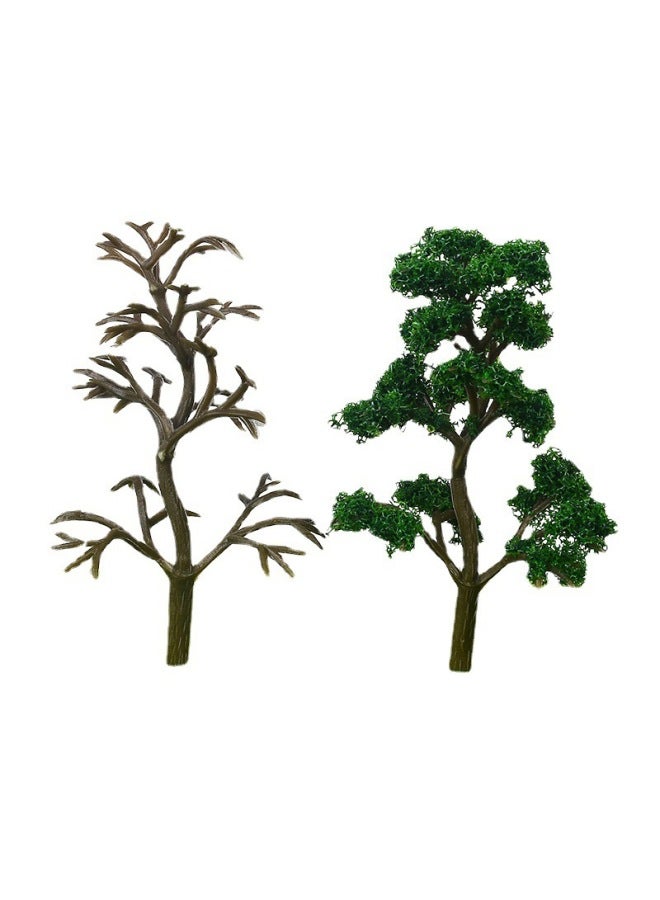 Sand Table Building Model Material Finished Tree Spruce Tree Trunk Manual Diy Landscaping Making Micro Landscape Scene-Color:1 12cm Finished Tree  - Image 5