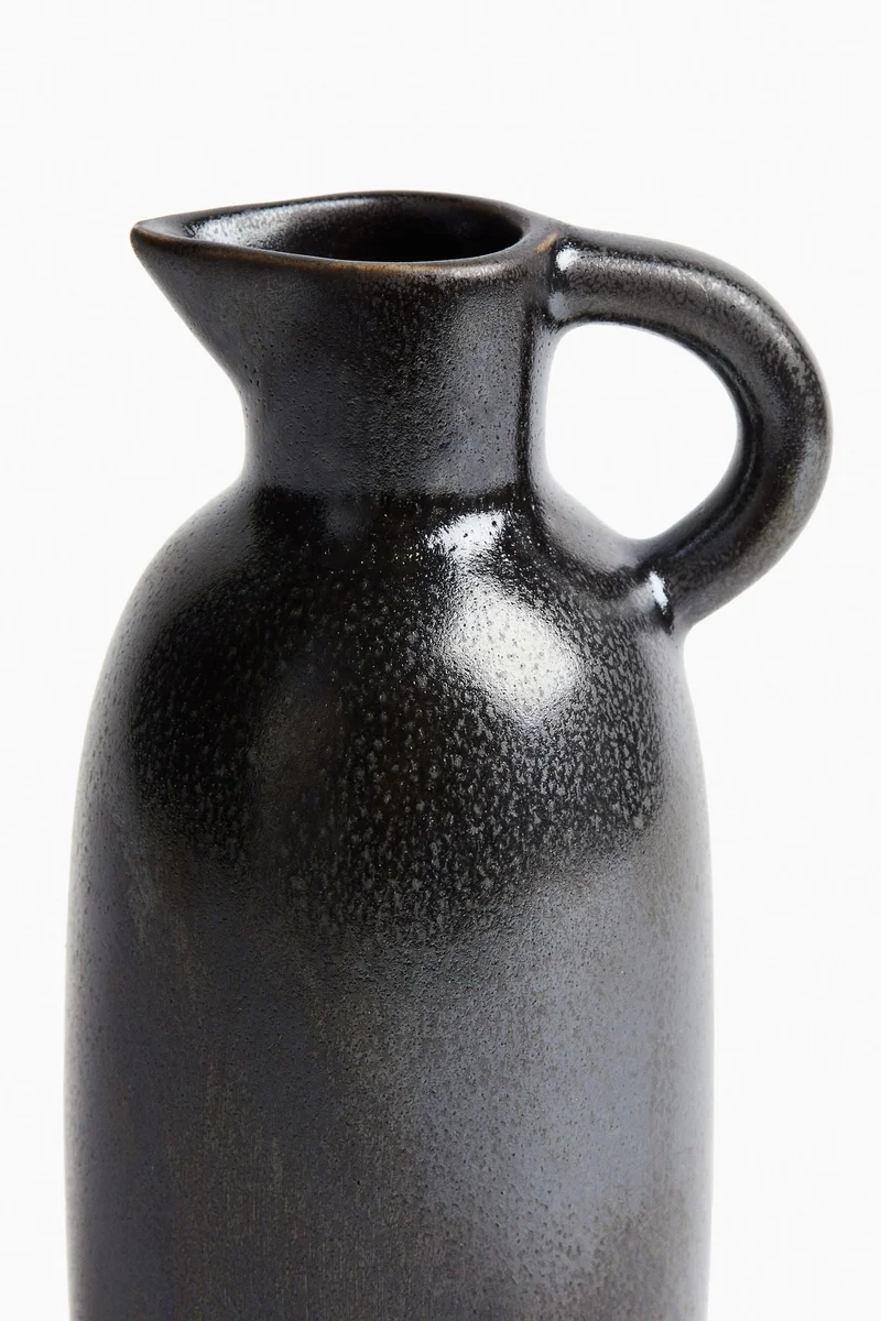 H&M Stoneware oil bottle
