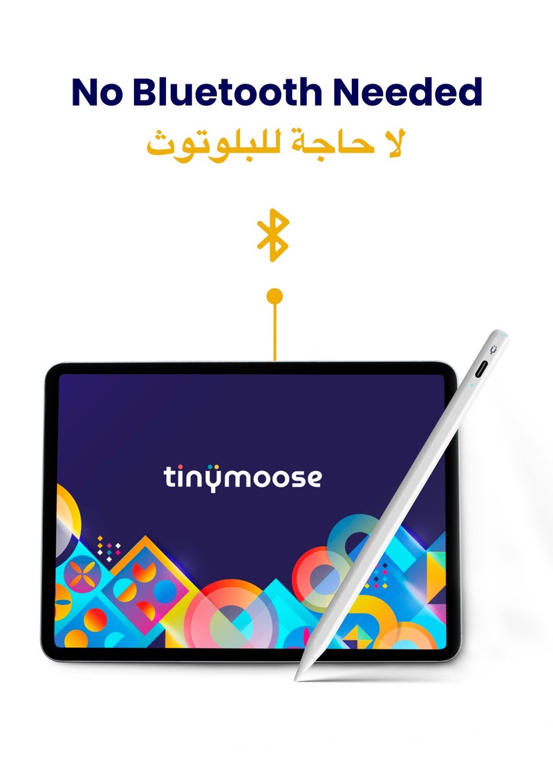 قلم ايباد ستايلس إلكتروني رقمي نشط ذكي لجهاز أبل ايباد 2018 وما بعد أبيض - pzsku/Z1C561A1BE63459832142Z/45/_/1730313960/187bc541-9419-4ecb-8717-11c6cebe4696