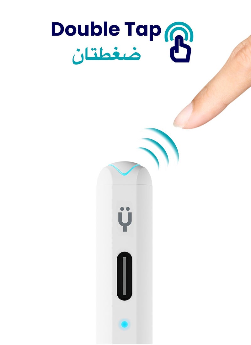 قلم ايباد ستايلس إلكتروني رقمي نشط ذكي لجهاز أبل ايباد 2018 وما بعد أبيض - pzsku/Z1C561A1BE63459832142Z/45/_/1730313975/aefea4d3-a973-4b2b-b967-79ce9c01992f