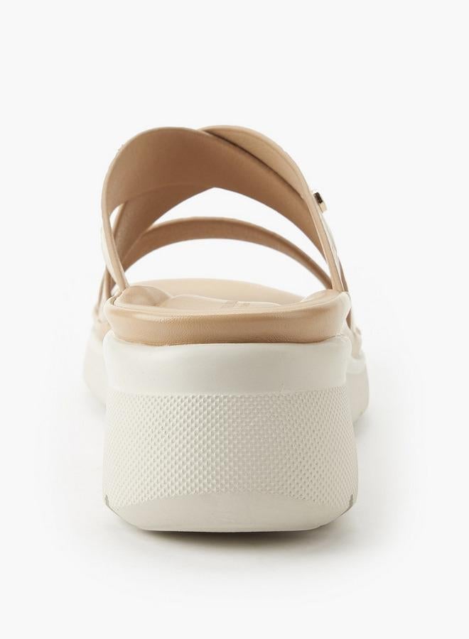 Flora Bella By Shoexpress Women Wedge Heel Sandals - Image 5