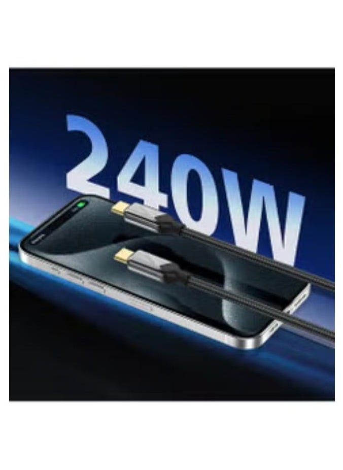 Ritchie RS18CC Travel Series Type-C to Type-C PD 240W Fast Data Charging and 1.5m Charging Cable