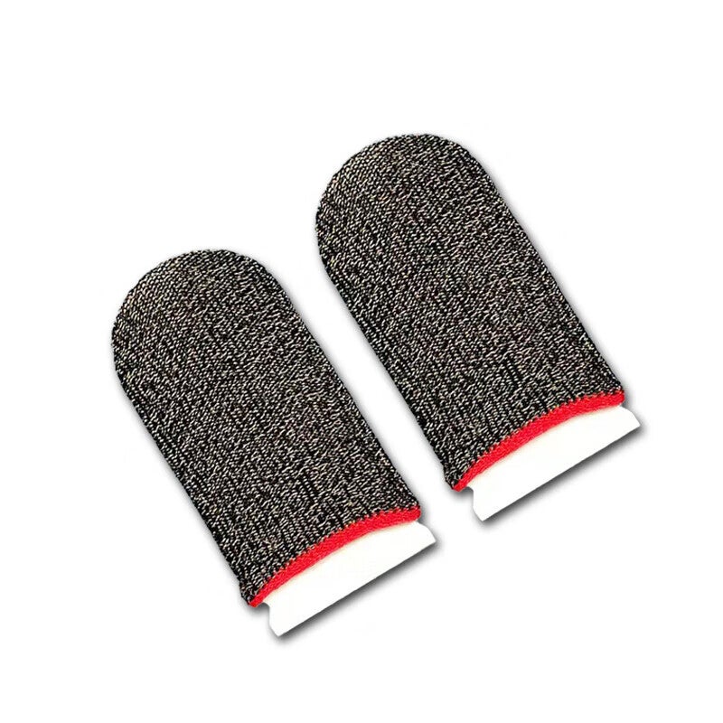 Nubiyahongmo Gaming Finger Sleeves, Ultra-Thin Non-Slip Sweatproof, Esports Gaming Accessory for Mobile Phones And Tablets, Honor Magic 10 Pro+ Compatible, One Pair, Gray - Image 2