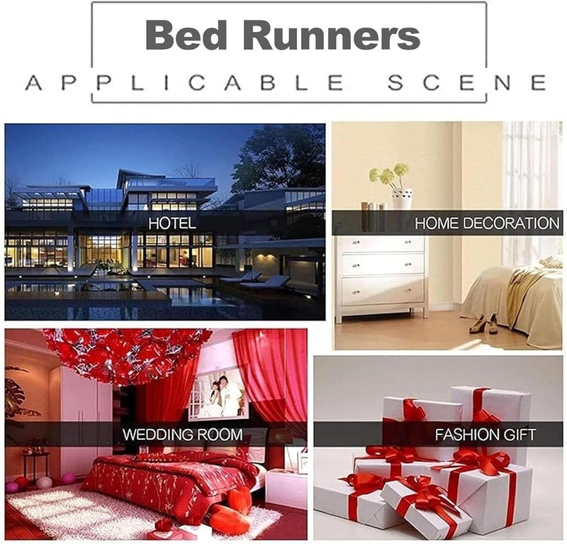Bed Runners Luxury Hotel Soft No Fading Bed Throw Blanket for Bedroom Home Decor,C-50 * 210cm - Image 5