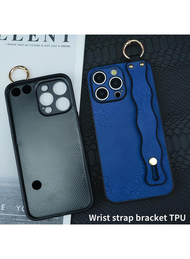 S-TOP Case For iPhone 11 Pro Wavy Wristband Bracket TPU Phone Case - Image 4