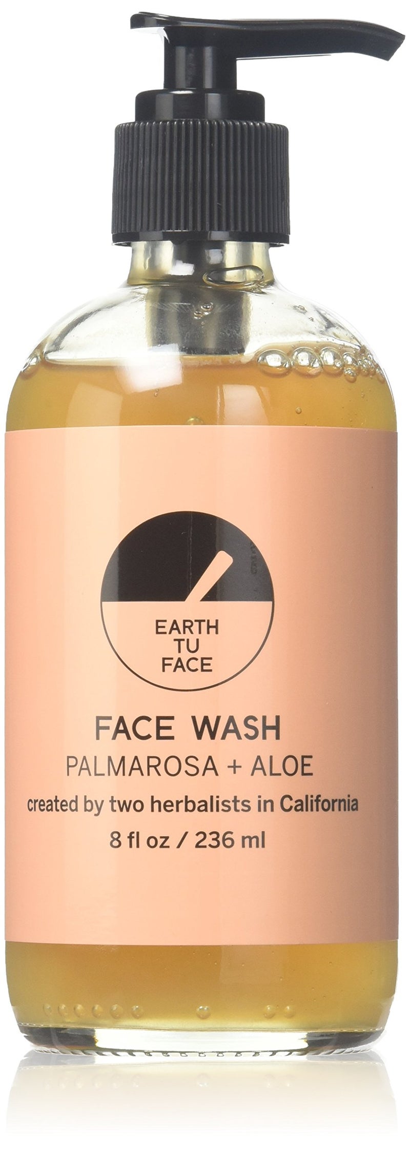 Earth Tu Face Organic Palmarosa  Aloe Face Wash