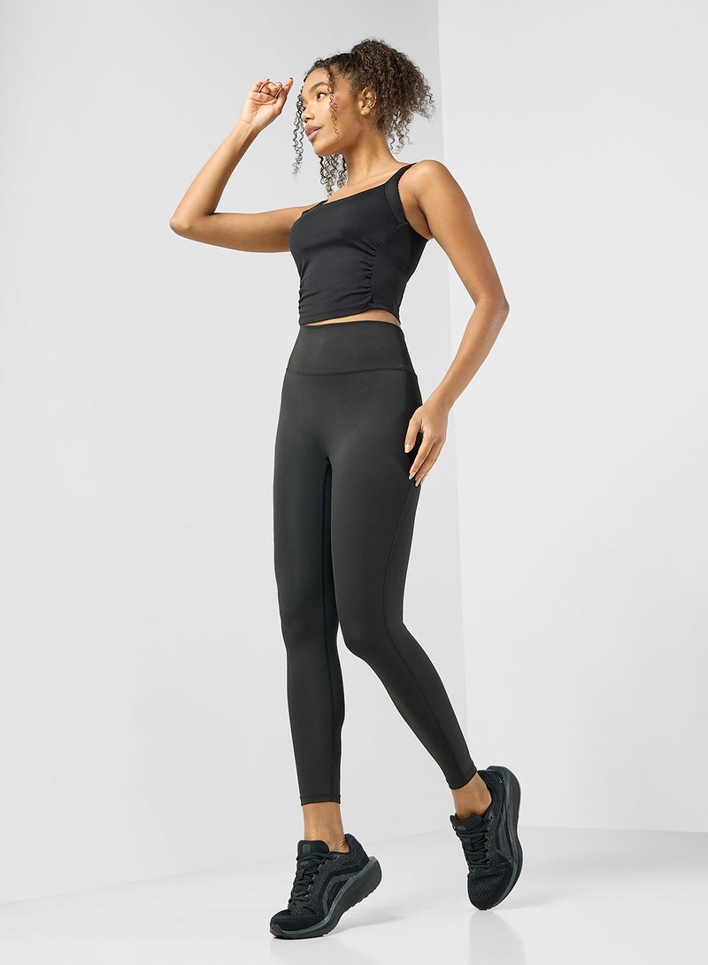 FRWD Square Neck Ruched Training Vest  - Image 4