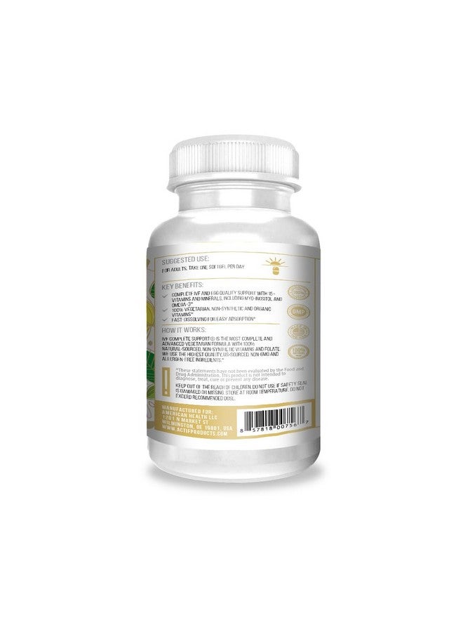ACTIF IVF Complete Support with 15+ Advanced Factors for Egg Quality and Ovulation - Non-GMO, Fast-Acting, Made in USA, 90 Count - Image 2